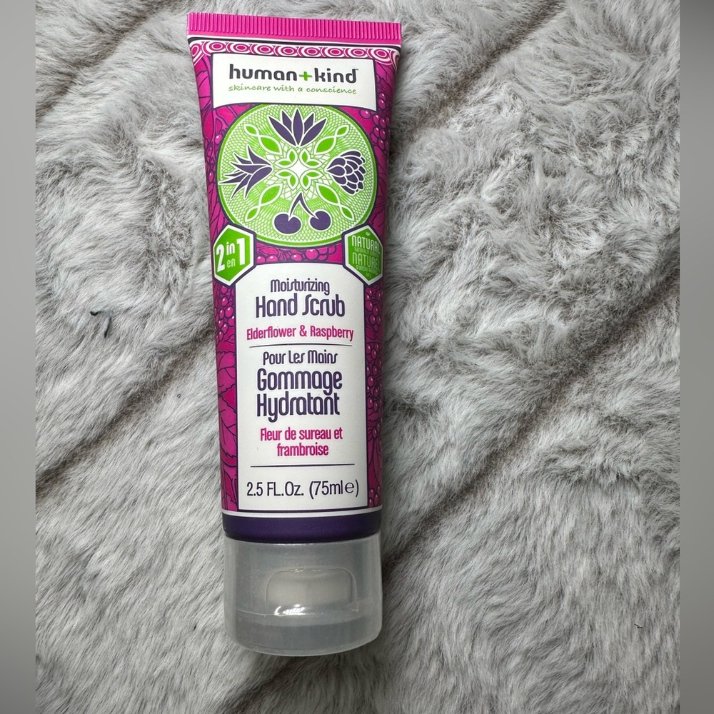 Human + Kind Hand Scrub Elderflower & Raspberry - Picture 3 of 3